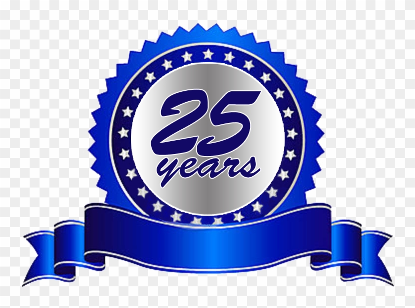 25 years of service vector