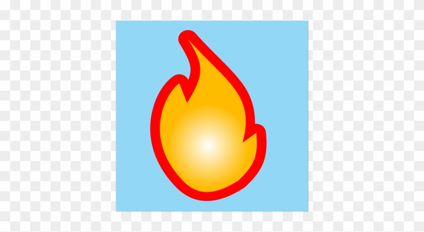 Flames Clipart Little - Clip Art #1424011