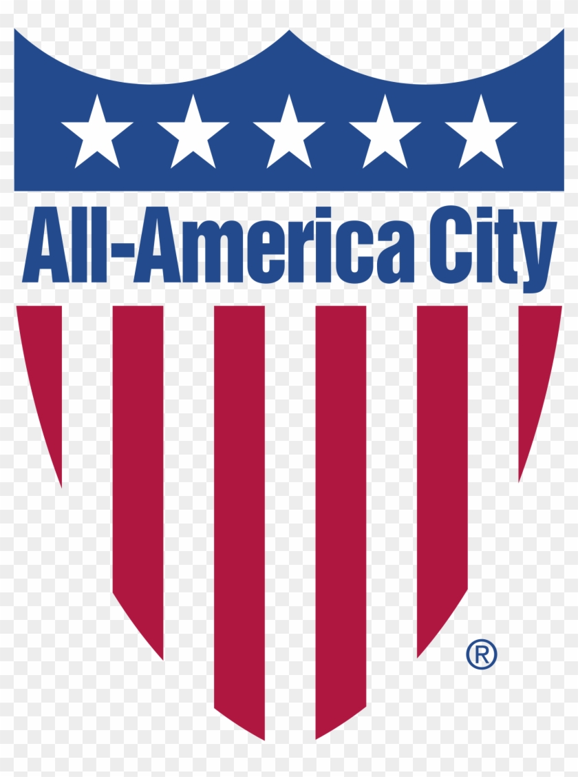 Clip Art Free Download America Transparent Red - All America City #1425097