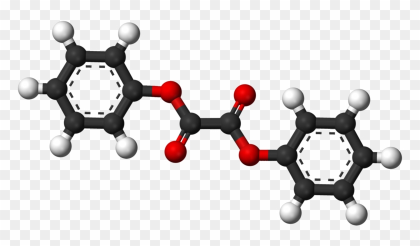 Diphenyl Oxalate 3d Balls - Oxalate Ions In Guava #1425187