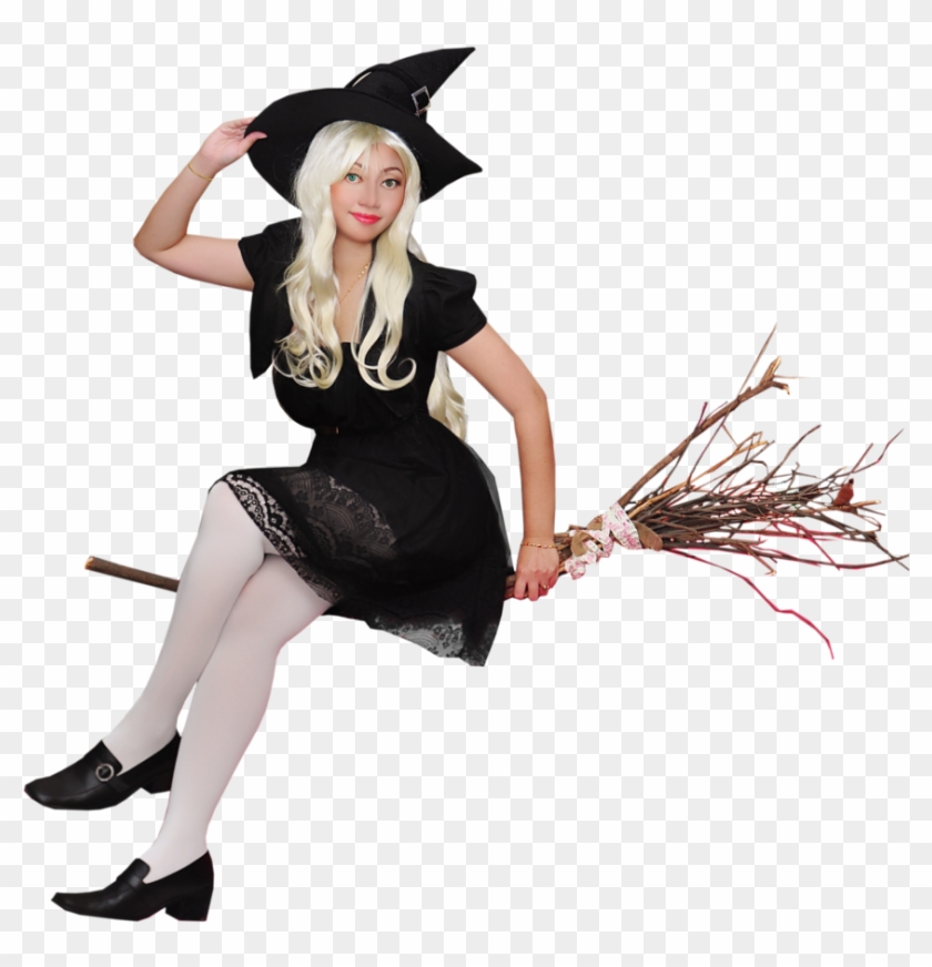Witch For Halloween Clear Cut Png Part 2 By Seawaterwitch - Halloween Model Png #1426155