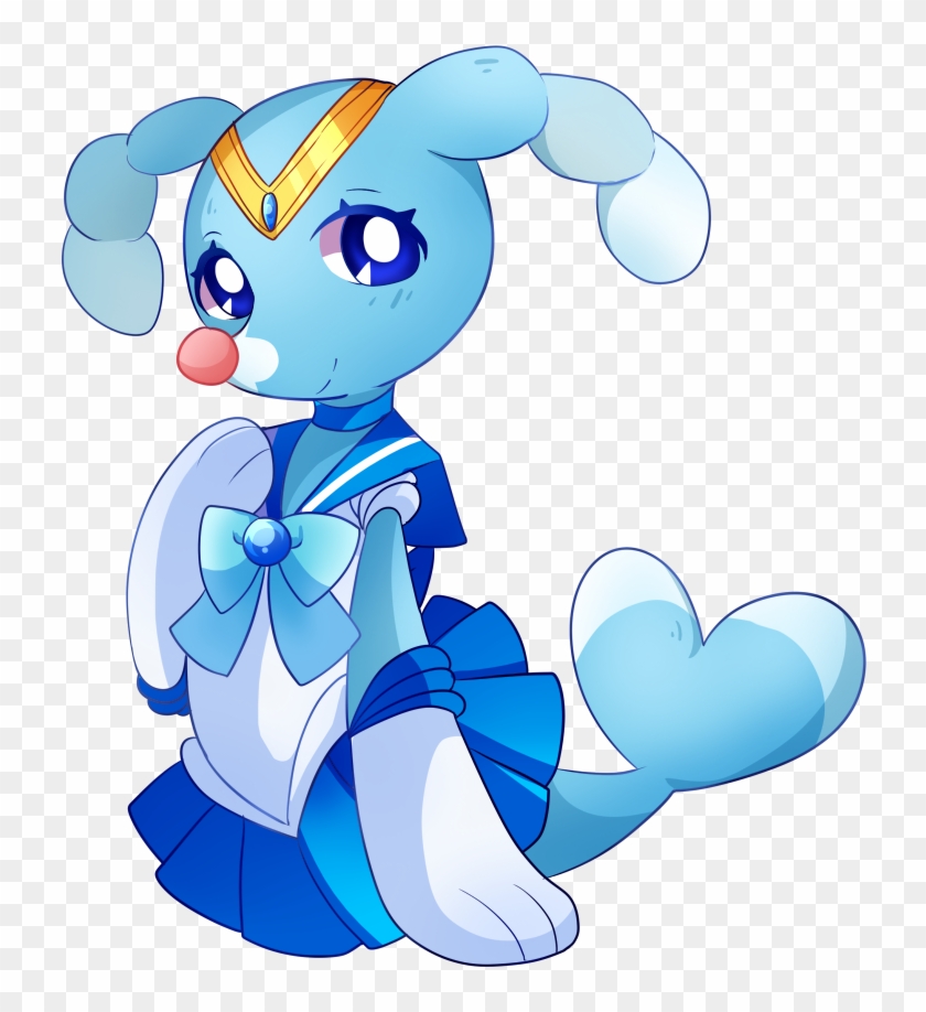 Brionne And Sailor Mercury Drawn By Pink ( - Pokémon #1427371