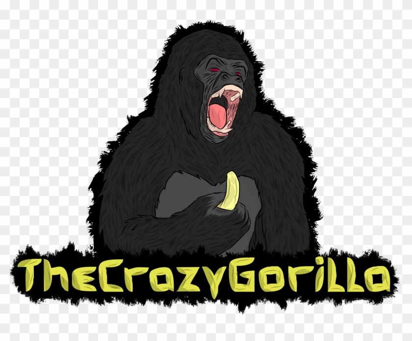 Crazy Clipart Gorilla - Crazy Gorilla - Full Size PNG Clipart Images ...