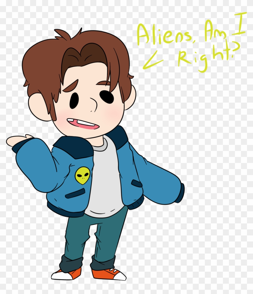 Lil' Mulder From The X-files Children Book - Cartoon #1427828