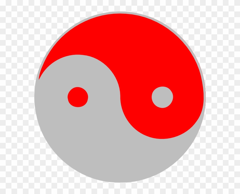 Red Yin Yang #1430973