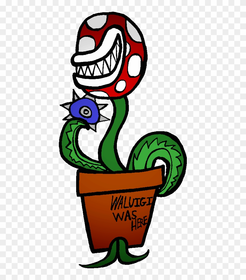 Piranha Plant By Megatoon1234 - Digital Art #1431796