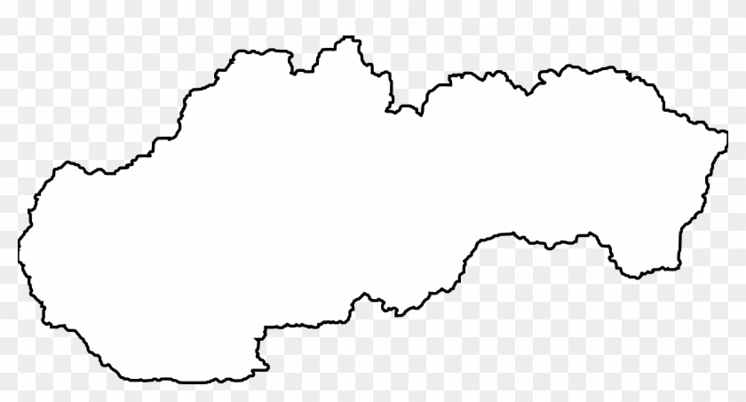 Big Image - Outline Of Slovakia Transparent #1432421