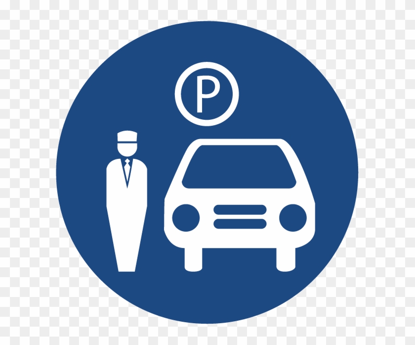 Valet Transparent Png - Valet Parking Icon Png #1433382