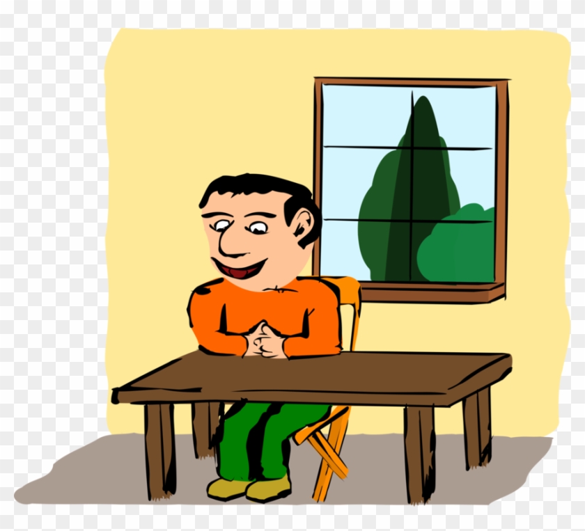 Sitting At Home Clipart Table Clip Art - Sitting At Home Clipart #1433664