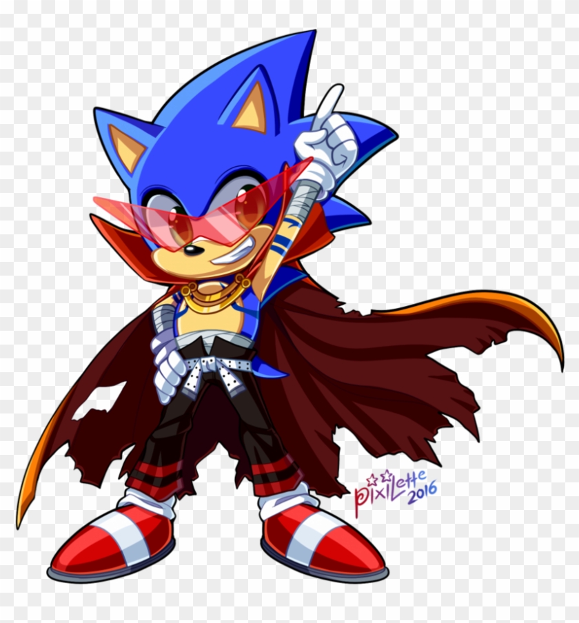 Sonic Kamina Chibi By Pixilette-star - Chibi Sonic #223179