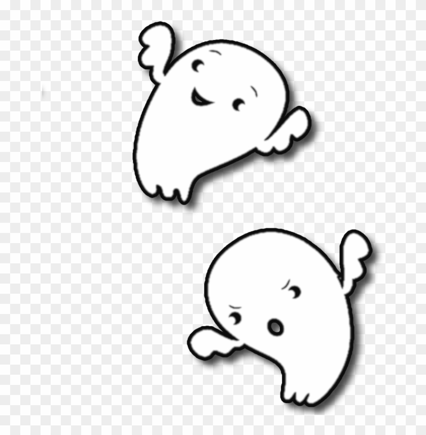 Cute Ghost Clipart - Neck Pain #224701