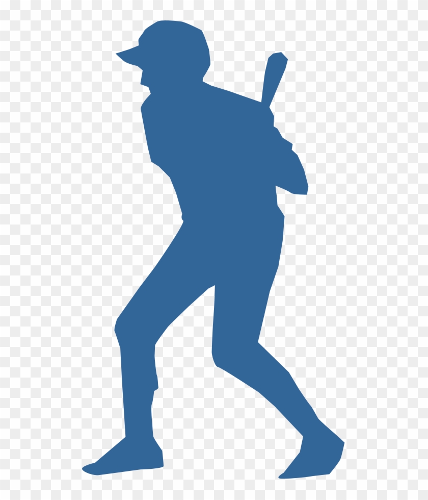 Free Baseball2 - Siluetas De Jugadores De Beisbol Png #224916