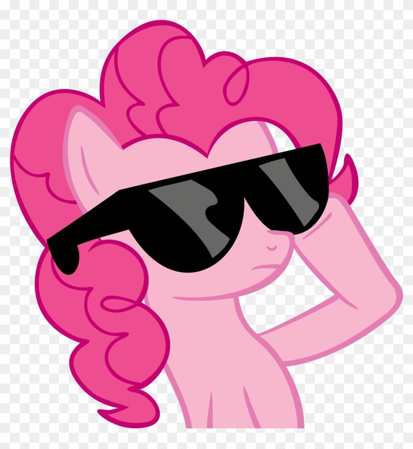 Hey Look Pinkie Pie Is Being Blinded By Twilight Sparkles - Pinkie Pie Sunglasses #225364