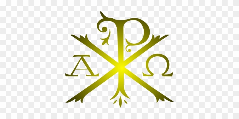 Chi Rho Symbol Christian Cross - Chi Rho #1435664