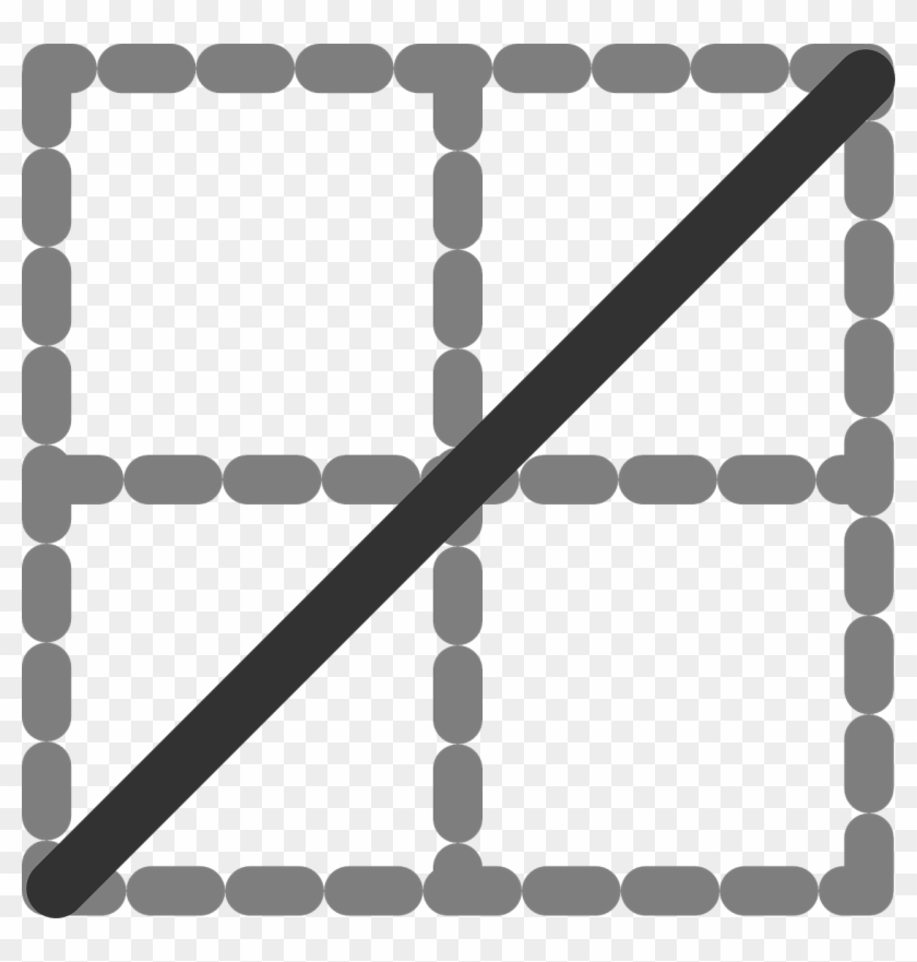 Diagonal Line Table - Diagonal Clipart #1435686