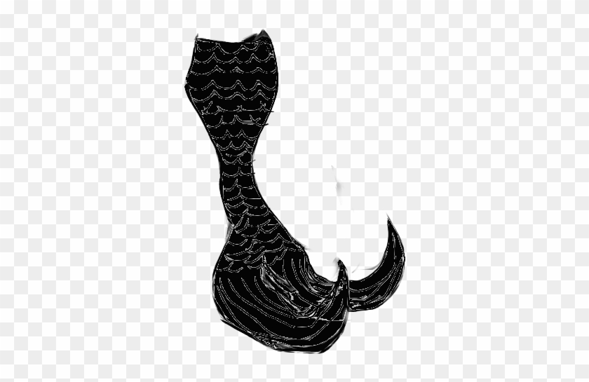 Black Mermaid Tail Png By Cookiebaby722 On Clipart - Drawing #1436705