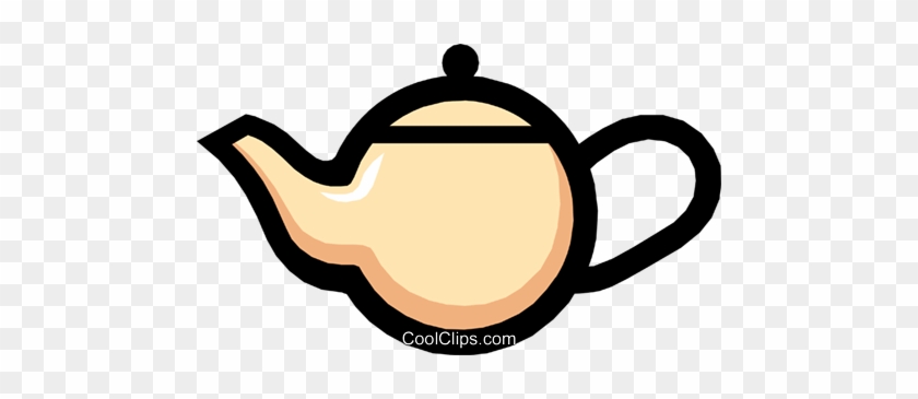 Symbol Of A Teapot Royalty Free Vector Clip Art Illustration - Child #1436834