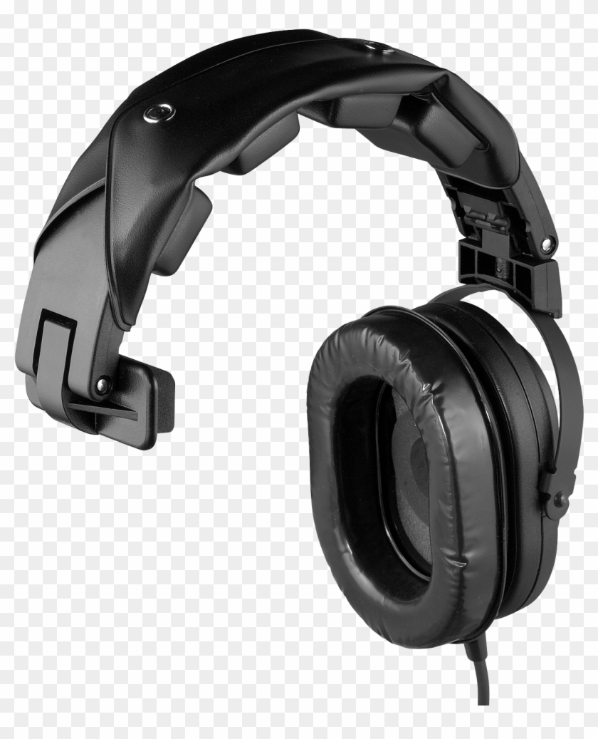 Headphone Transparent Telex Clip Art - Telex Hr-1 Single Sided Headset With Noise-cancelling #1438072