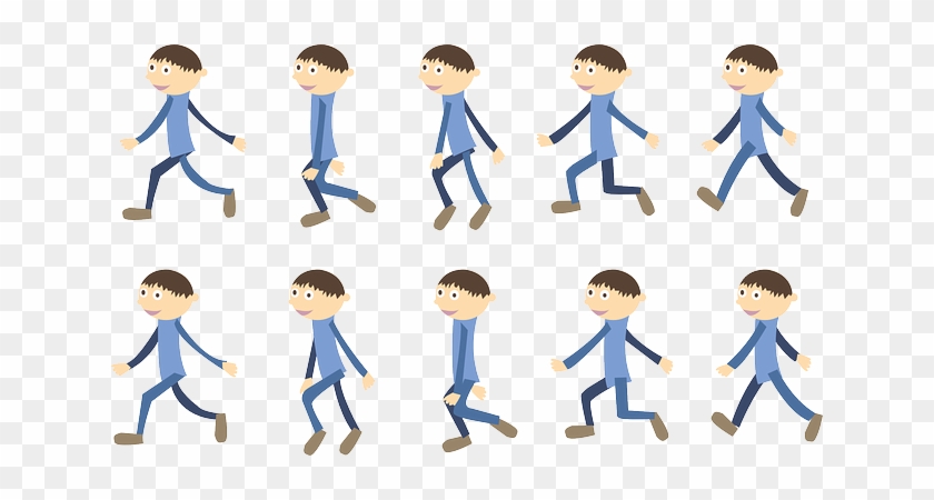 Walk Cycle Animation Png #1441546
