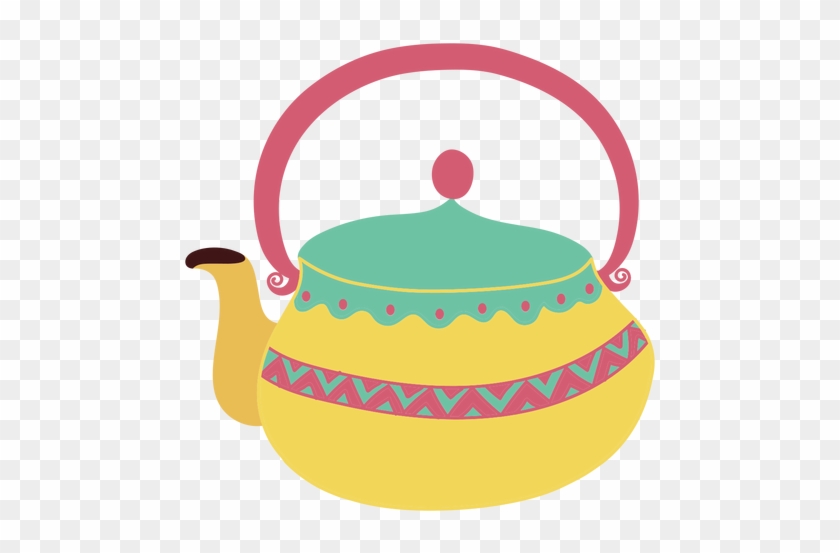 Teapot Clipart Transparent - Desenho De Bule Em Png #1444588