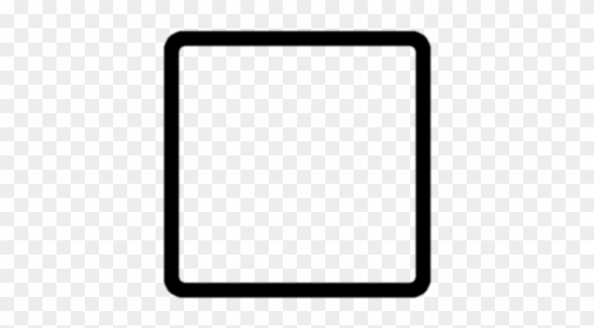 Black Square Outline Png Jpg Royalty Free Download - Square Outline Clip Art #1445957