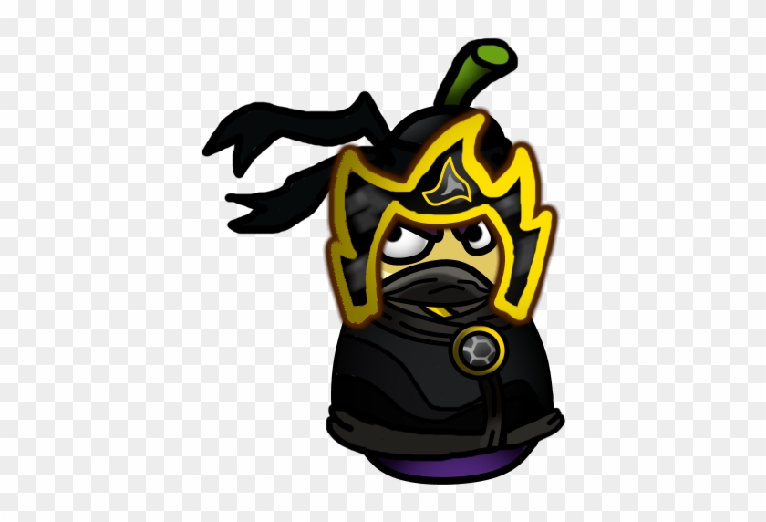 Eggplant Ninja As Shadow Ninja From Club Penguin By - Illustration #1447522