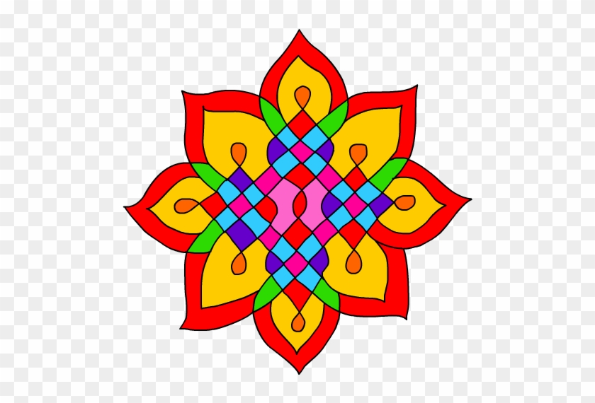 Cracker Clipart Aarti - Rangoli Clipart #1447575