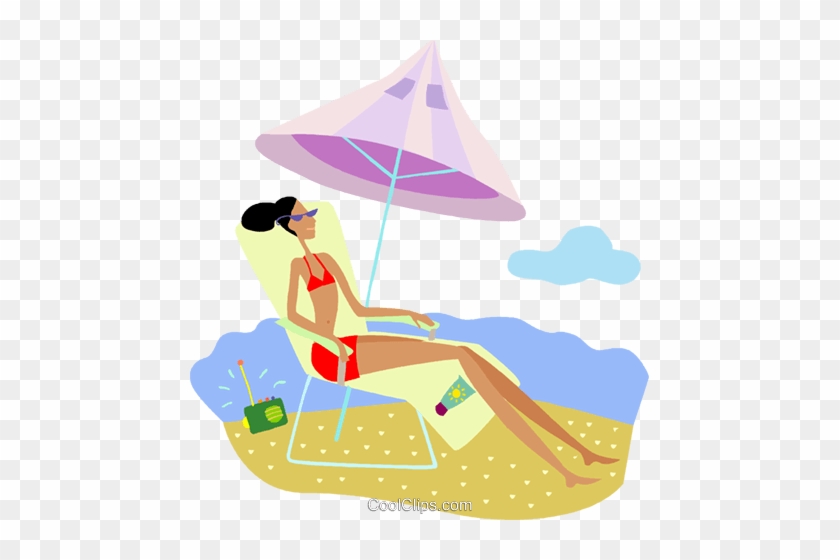 Beach Scenes Royalty Free Vector Clip Art Illustration - Synonyms Clipart #1448066