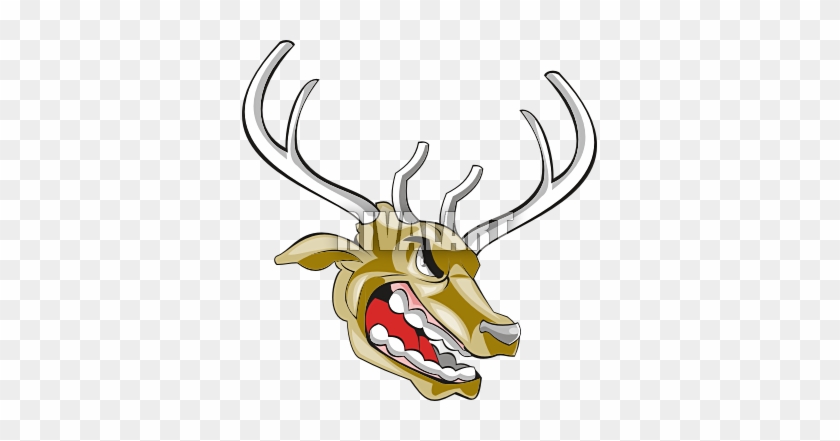 Elk Head Clip Art Clipart - The Elks Head #1448259