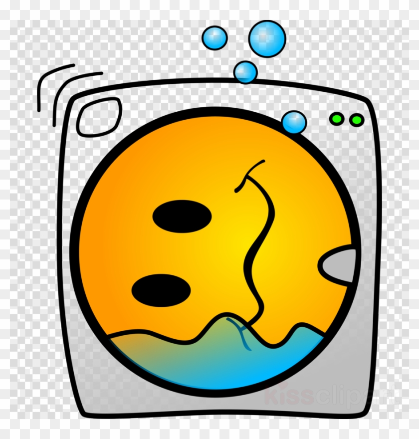 Washing Machine Smiley Clipart Washing Machines Laundry - Washing Machine Smiley #1449054