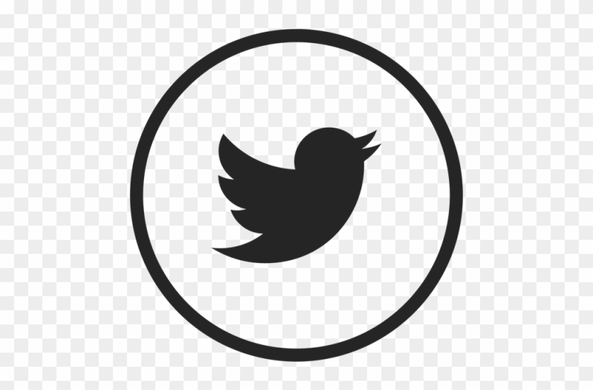 twitter logo black and white vector