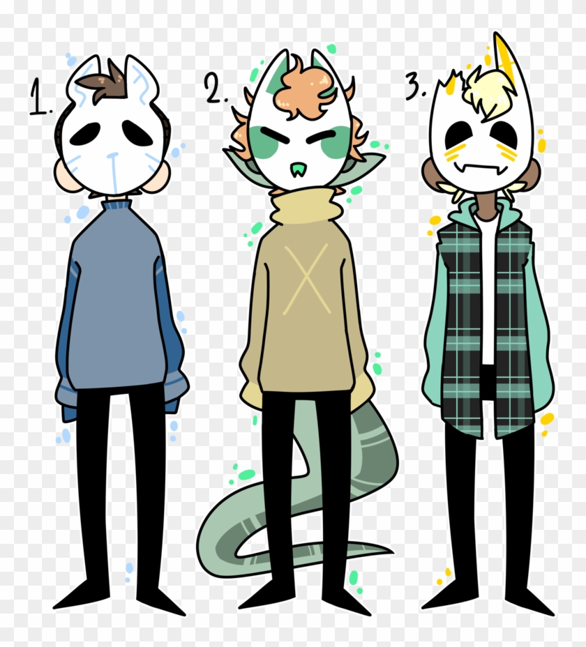 $7 Masked Adopts [closed] By Zitru - Drawing #1449408