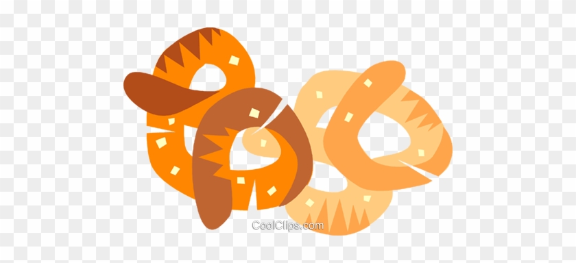 Pretzels Royalty Free Vector Clip Art Illustration - Illustration #1450148