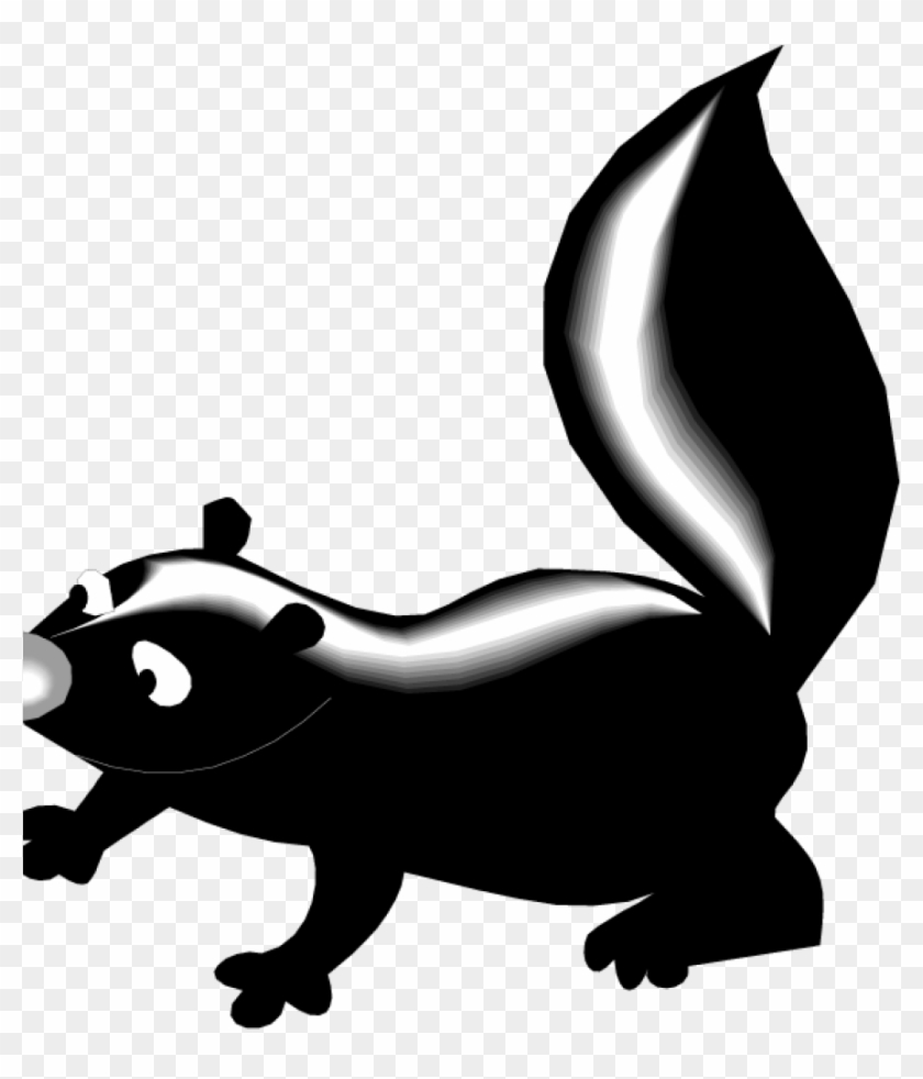 Svg Clip Art Free Real And Vector Graphics - Skunk Clipart Png #1450757