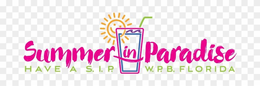 The City Of West Palm Beach's Annual “summer In Paradise” - Summer In Paradise Logo #1451101