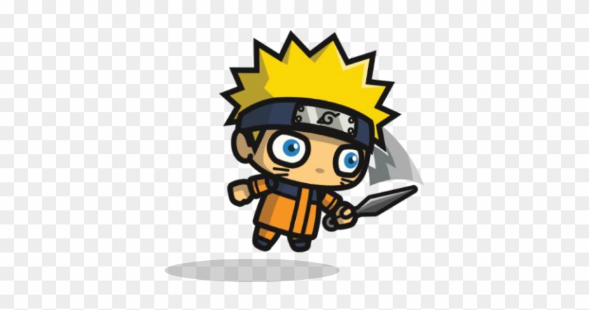 Shinobi 1 Royalty Free Chibi Game Art Character - Chibi Monkey D. Luffy #1453706