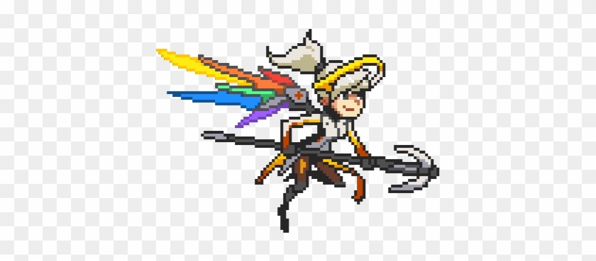 Reblog Mercy To Get More Of That Gay Shit On Your Dash - Overwatch Mercy Pixel #1455857