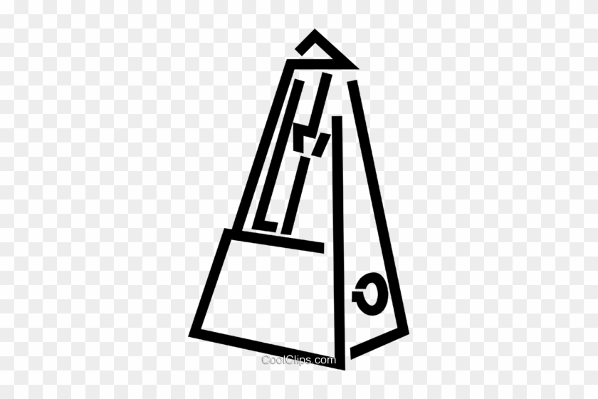 Metronome Royalty Free Vector Clip Art Illustration - Metronome Royalty Free Vector Clip Art Illustration #1457459