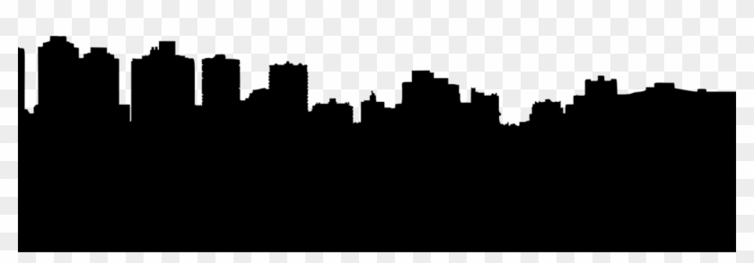 Skyline Cityscape Silhouette Art - Portable Network Graphics - Free ...