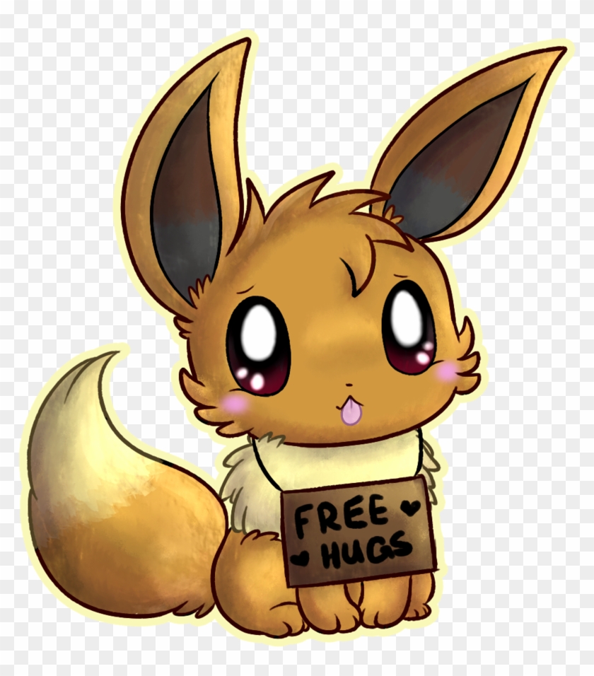 Eevee Needs A Free Hug By Kiwibeagle - Eevee Hug #1458221