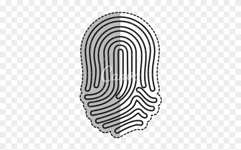 Clip Free Finger Print Drawing At Getdrawings Com Free - Clip Art #1459071