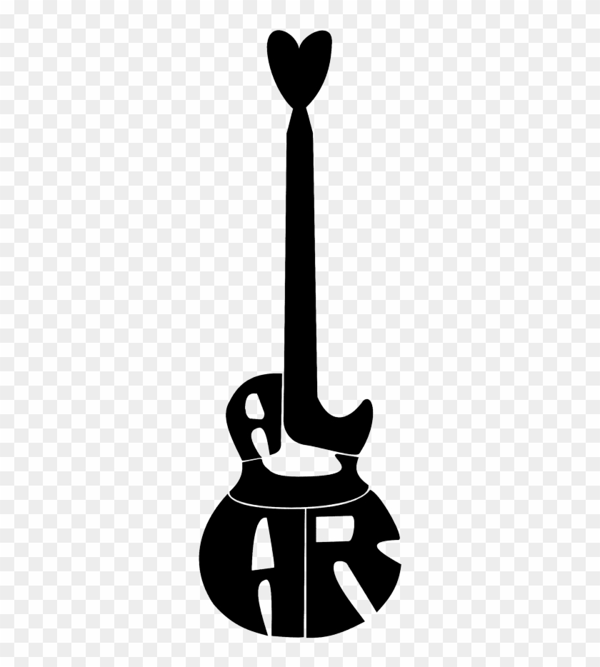 Premium Vector  Vintage black and white stylized electric guitar with  spray vector illustration