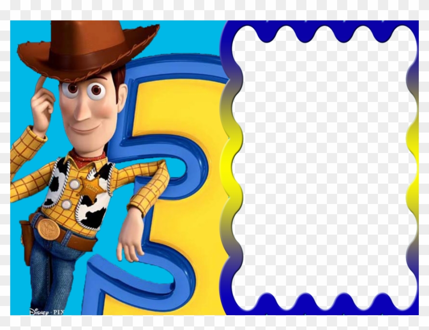 Marcos De Toy Story Clipart Toy Story Sheriff Woody - Fondo De Invitacion Toy  Story 3 - Free Transparent PNG Clipart Images Download