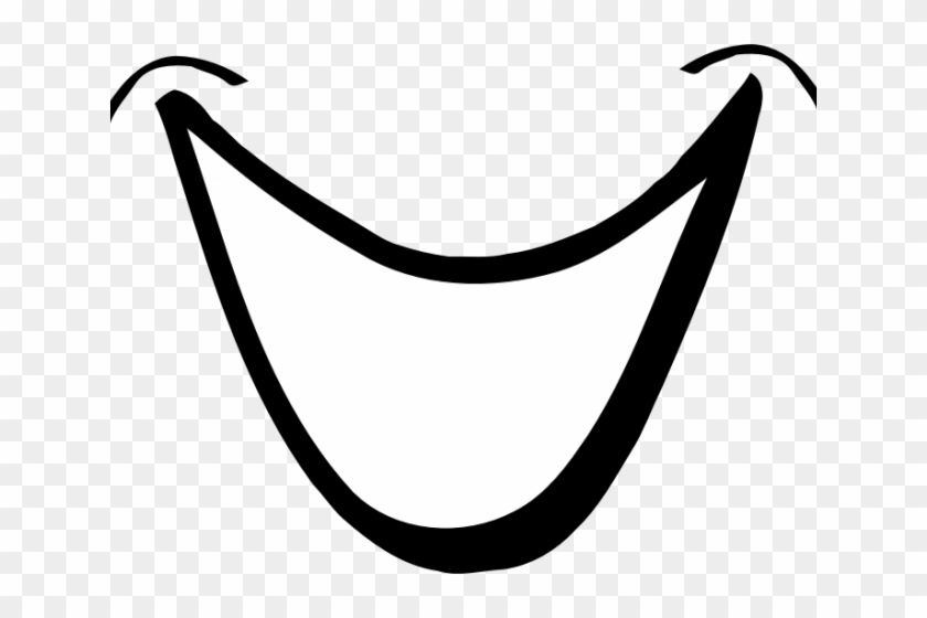 Related Cliparts - Black And White Cartoon Mouth #1463993