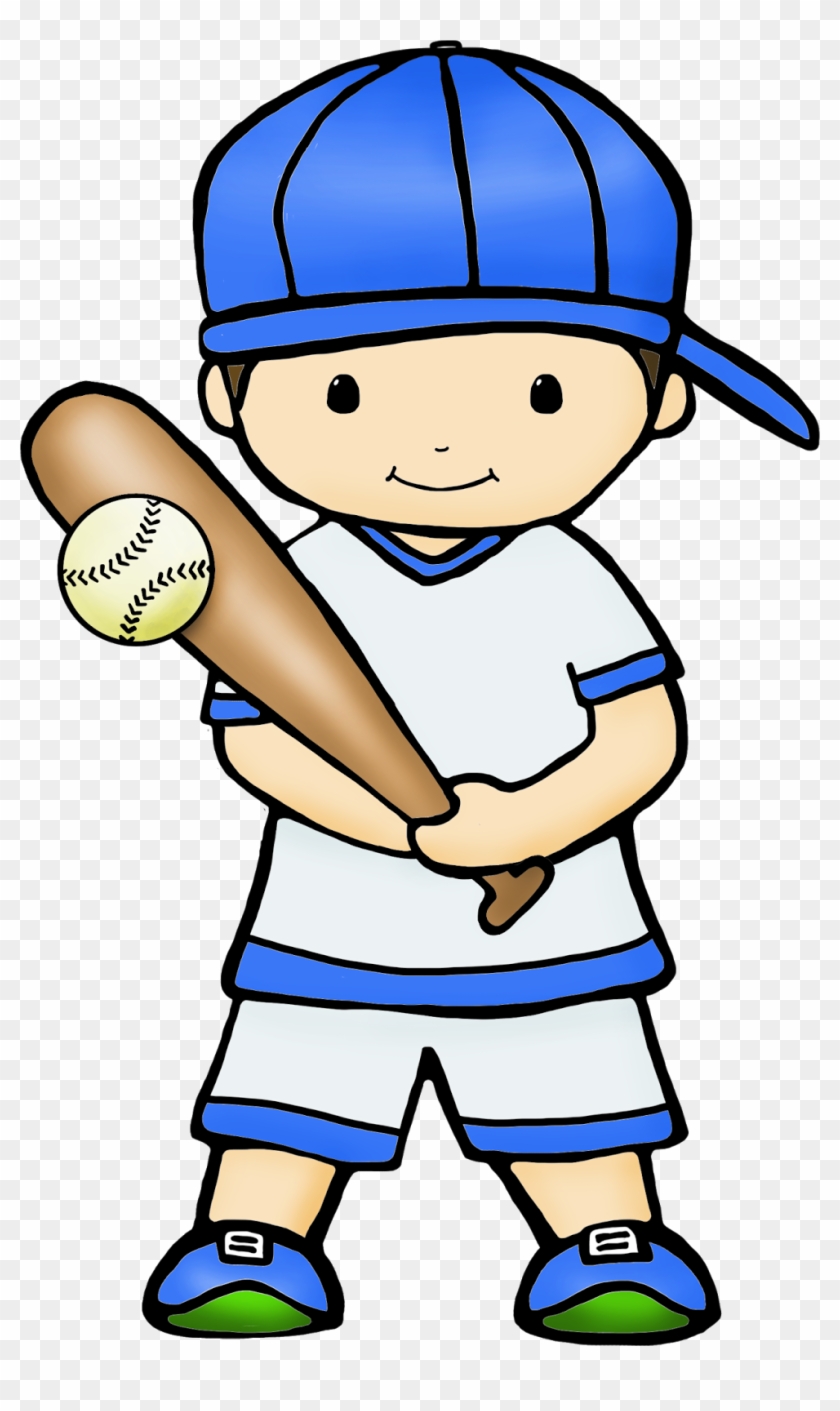 playing baseball cartoon