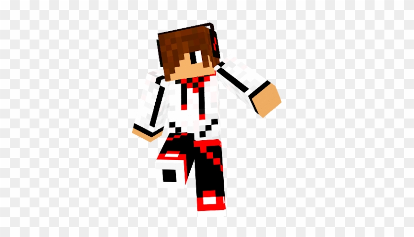Banner Black And White Library Teen Nova Skin Cool Cool Red Skin Minecraft Free Transparent Png Clipart Images Download