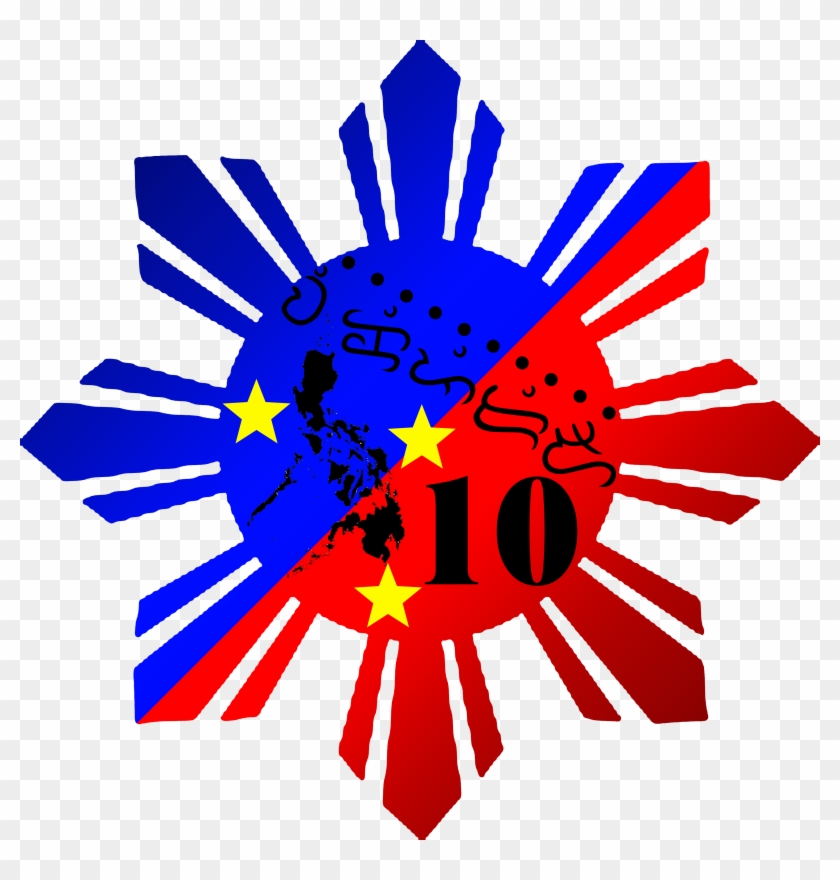 Free: Philipines Clipart Black And White - Golden State Warriors Filipino  Heritage Logo 