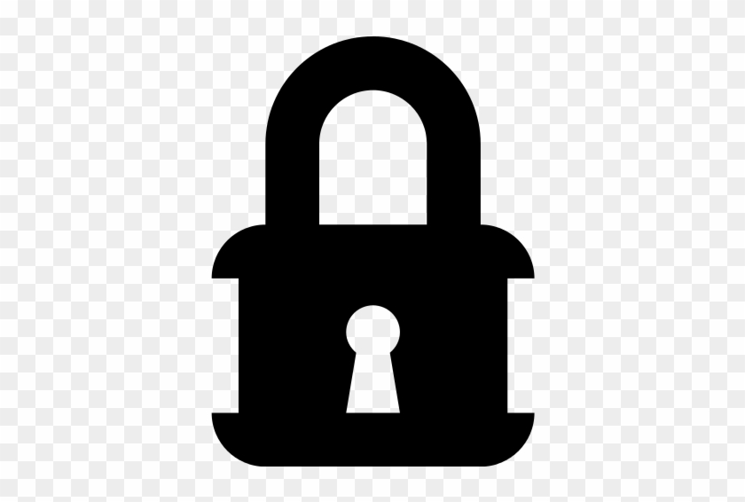 Simpleicons Interface Padlock Closed With Keyhole - Lock Free Icon #1470265