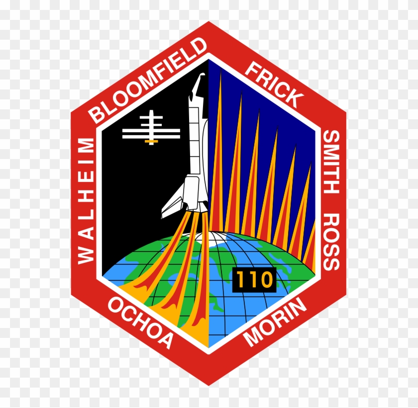 Sts 110 Patch Nasa 555px - Sts 110 Patch Nasa 555px #1470899