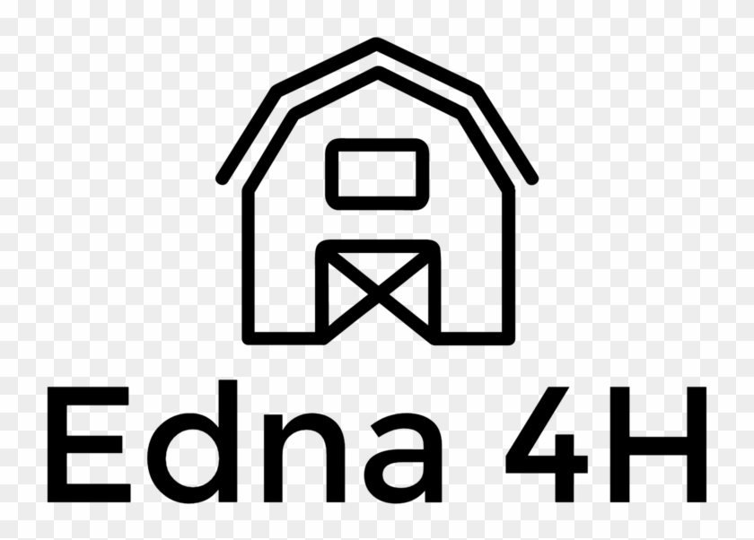 4h Logo Png , Png Download - Stampshapes Barn Country Farm Farmhouse Rural Shack #1471600